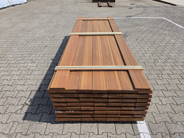 Guyana Ipé Planken Geschaafd - Lengte 305cm, 114 stuks