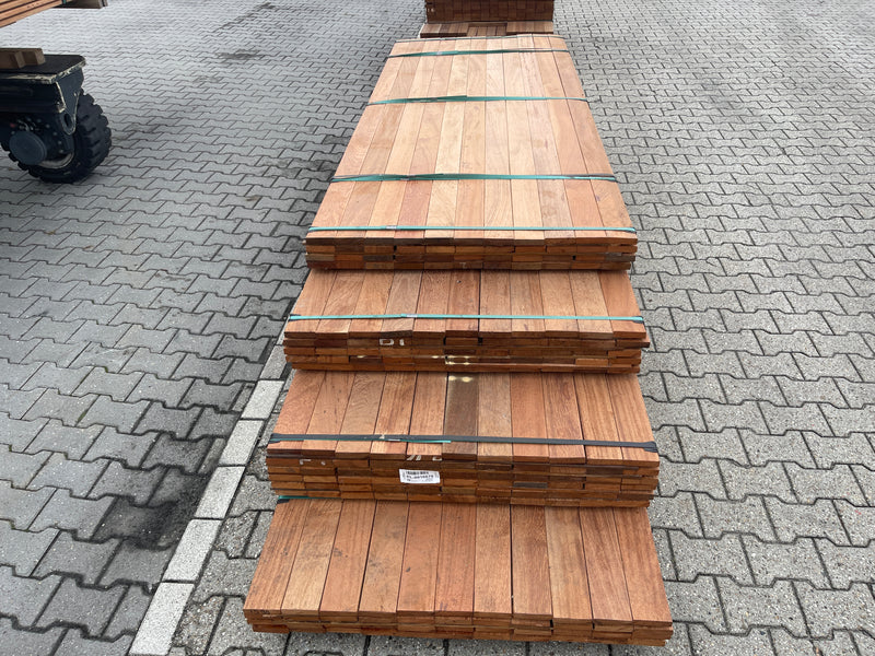 Angelim Pedra Planken Geschaafd 21x90mm - Lengte 245-335cm, 209 stuks