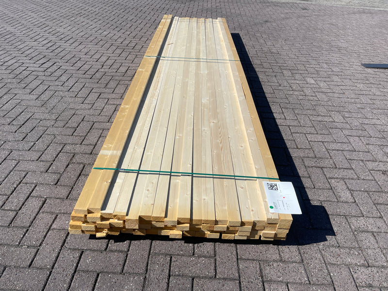 Vuren Regels Geschaafd 32x58mm, Lengte 420cm, 72 stuks