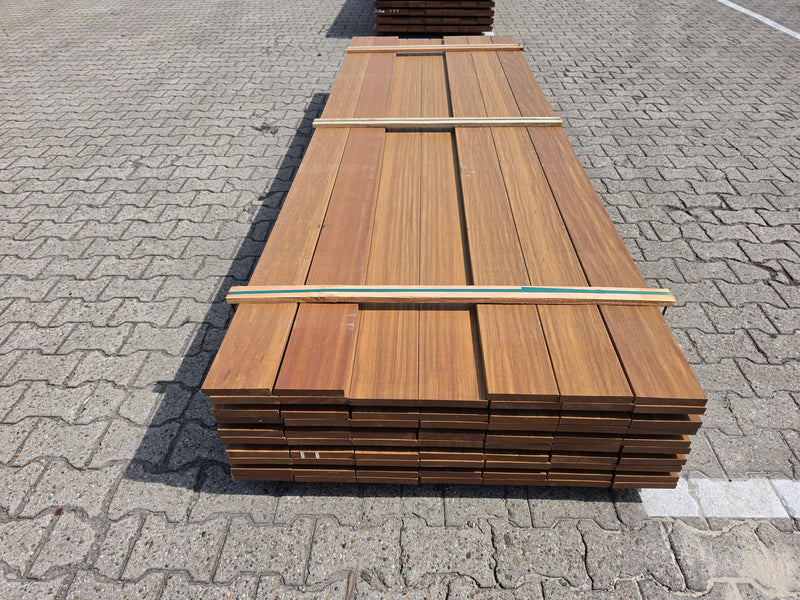 Guyana Ipé Planken Geschaafd - Lengte 305cm, 68 stuks