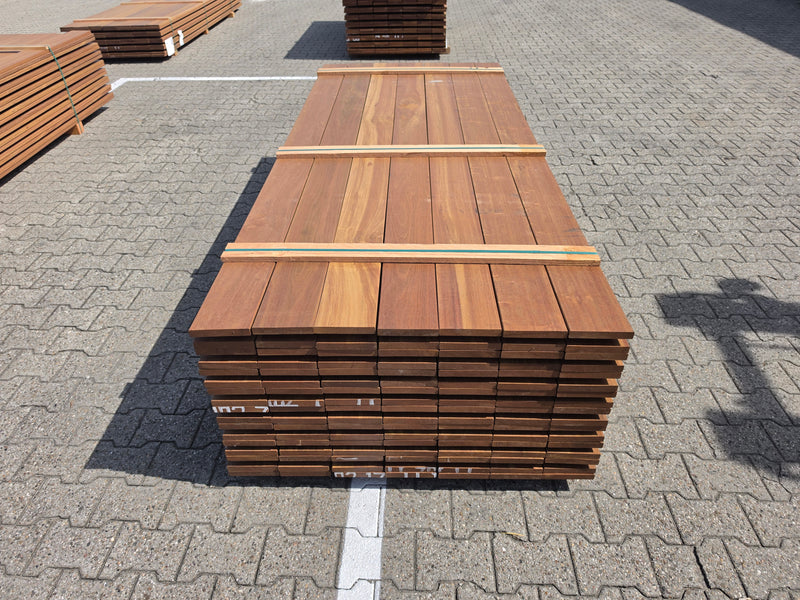 Guyana Ipé Planken Geschaafd - Lengte 245cm, 119 stuks