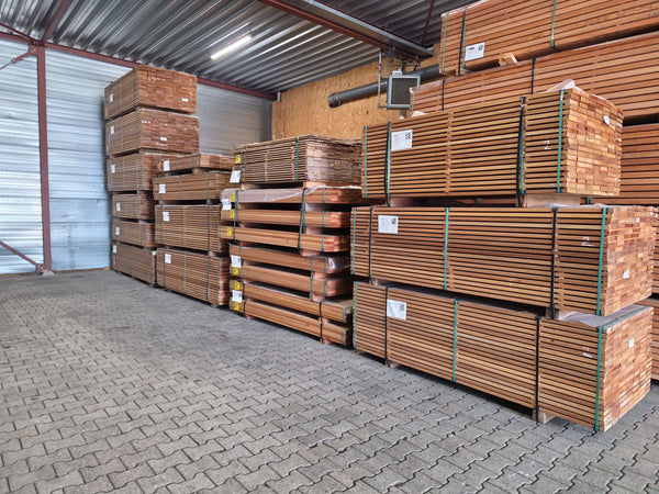 Guyana Teak Planken fas kwaliteit