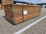 Guyana Teak Geschaafd 25x145mm - lengte 215cm, 133 stuks