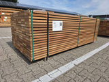 Guyana Teak Geschaafd 25x145mm - lengte 215cm, 133 stuks