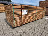 Guyana Teak Geschaafd 25x145mm - lengte 215cm, 133 stuks