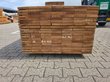 Guyana Teak Geschaafd 25x145mm - lengte 215cm, 133 stuks
