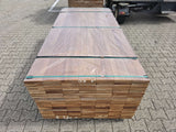 Guyana Teak Geschaafd 25x145mm - lengte 215cm, 133 stuks