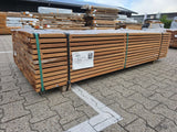 Guyana Teak Geschaafd 25x145mm - lengte 215cm, 84 stuks