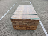 Guyana Teak Geschaafd 25x145mm - lengte 175cm, 133 stuks