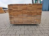Guyana Teak Geschaafd 25x145mm - lengte 175cm, 133 stuks