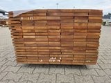 Guyana Teak Geschaafd 25x145mm - lengte 175cm, 133 stuks