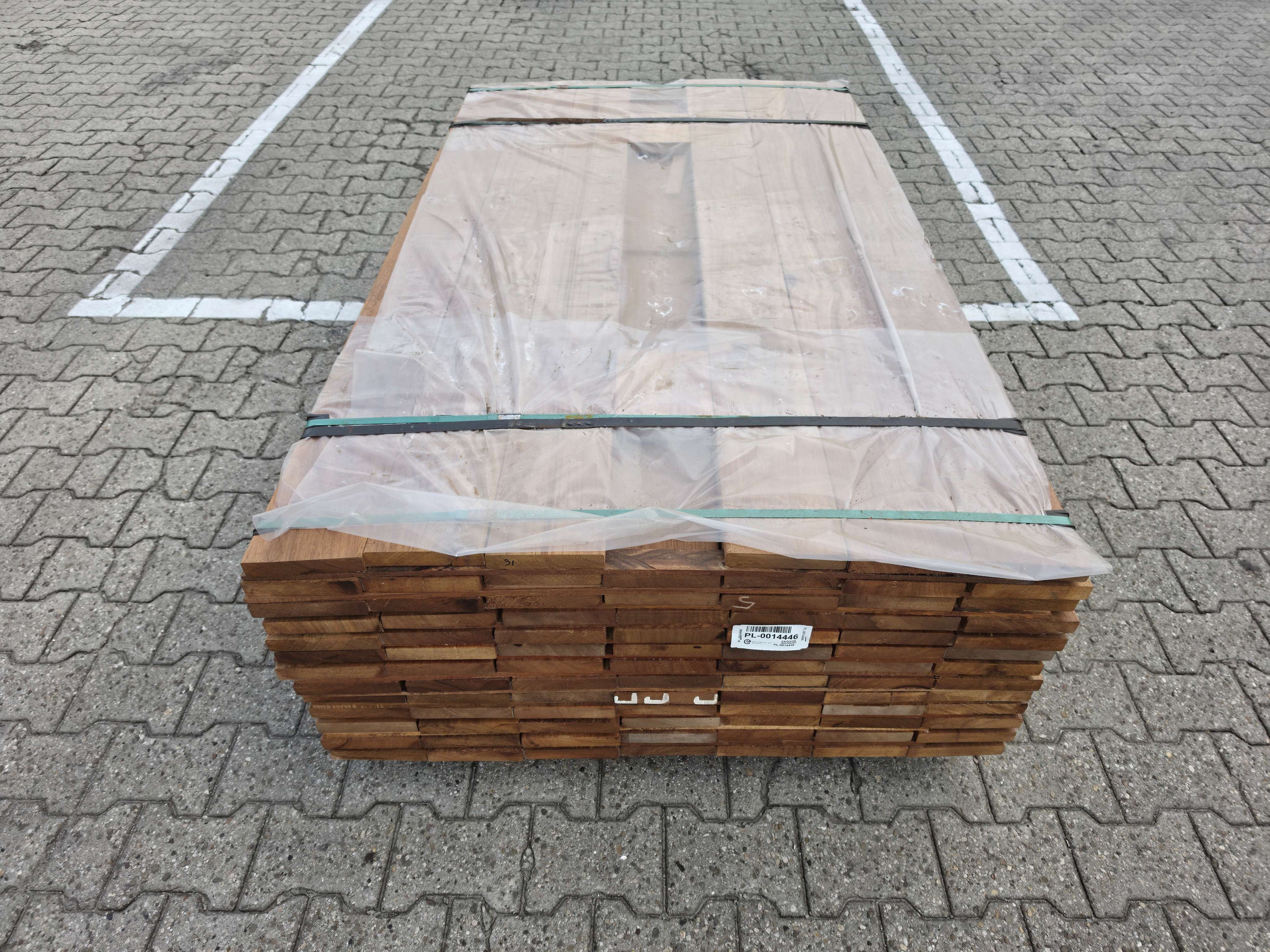 Guyana Teak Geschaafd 25x145mm - lengte 175cm, 91 stuks