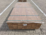 Guyana Teak Geschaafd 25x140mm - lengte 215cm, 98 stuks