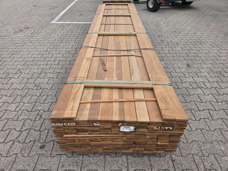 Guyana Ipé Geschaafd 21x90mm (Country Grade) - lengte 105/430cm, 53/490cm
