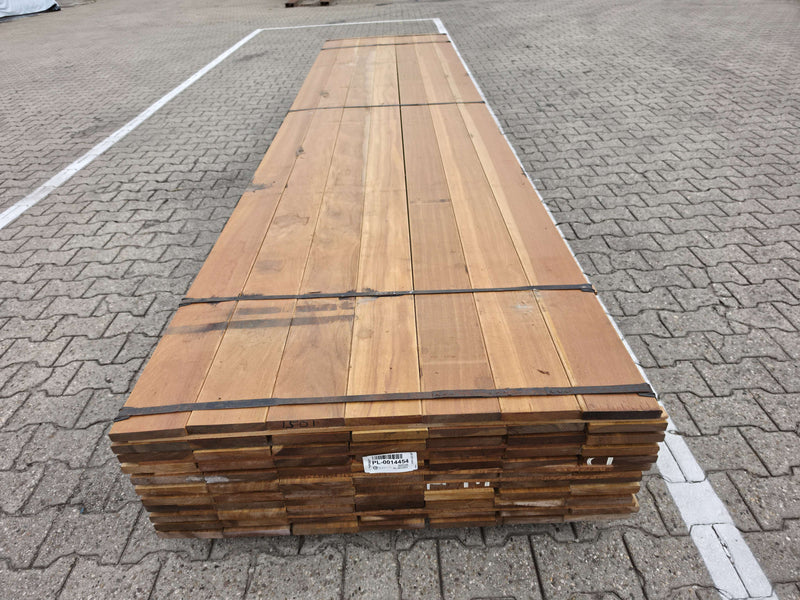 Guyana Ipé Geschaafd 21x140mm (Country Grade) - lengte 430cm, 77 stuks