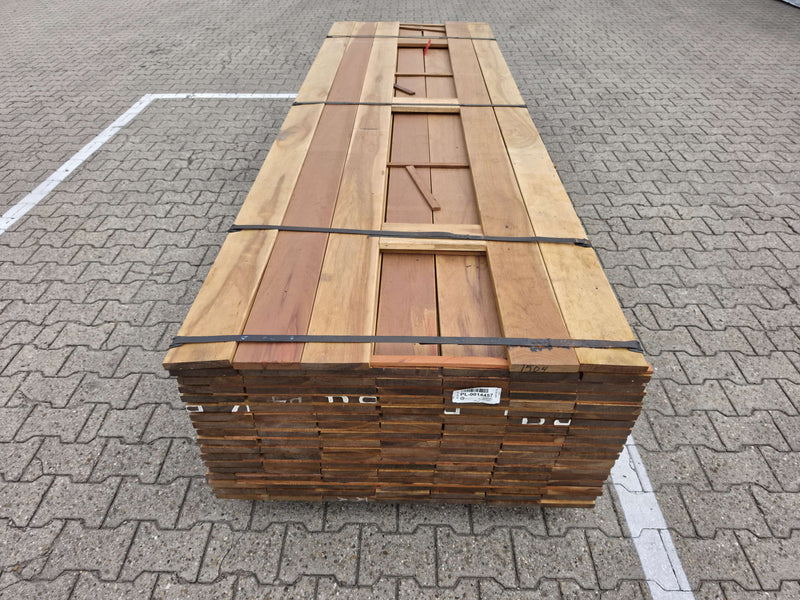 Guyana Ipé Geschaafd 21x140mm (Country Grade) - lengte 305cm, 124 stuks