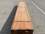 Angelim Pedra Onderliggers Geschaafd 45x68mm - Lengte 500cm, 117 stuks