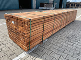 Angelim Pedra Onderliggers Geschaafd 45x68mm - Lengte 450cm, 169 stuks