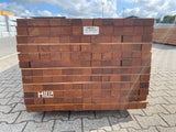 Angelim Pedra Onderliggers Geschaafd 45x68mm - Lengte 400cm, 156 stuks