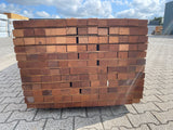 Angelim Pedra Onderliggers Geschaafd 45x68mm - Lengte 400cm, 156 stuks
