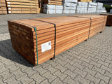 Angelim Pedra Onderliggers Geschaafd 45x68mm - Lengte 400cm, 156 stuks
