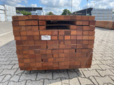 Angelim Pedra Onderliggers Geschaafd 45x68mm - Lengte 350cm, 147 stuks