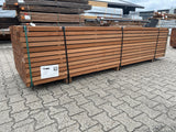 Angelim Pedra Onderliggers Geschaafd 45x68mm - Lengte 300cm, 78 stuks