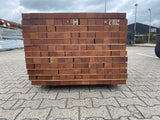 Angelim Pedra Onderliggers Geschaafd 45x68mm - Lengte 250cm, 151 stuks