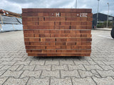 Angelim Pedra Onderliggers Geschaafd 45x68mm - Lengte 250cm, 156 stuks