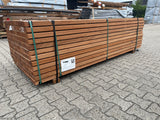 Angelim Pedra Onderliggers Geschaafd 45x68mm - Lengte 250cm, 156 stuks