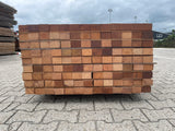 Angelim Pedra Onderliggers Geschaafd 45x68mm - Lengte 200cm, 111 stuks