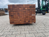 Angelim Pedra Onderliggers Geschaafd 45x68mm - Lengte 300cm, 141 stuks