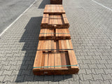 Angelim Pedra Onderliggers Geschaafd 45x68mm - Lengte 21/150cm, 32/250cm, 25/300cm, 7/350cm, 43/400cm