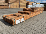 Angelim Pedra Onderliggers Geschaafd 45x68mm - Lengte 21/150cm, 32/250cm, 25/300cm, 7/350cm, 43/400cm
