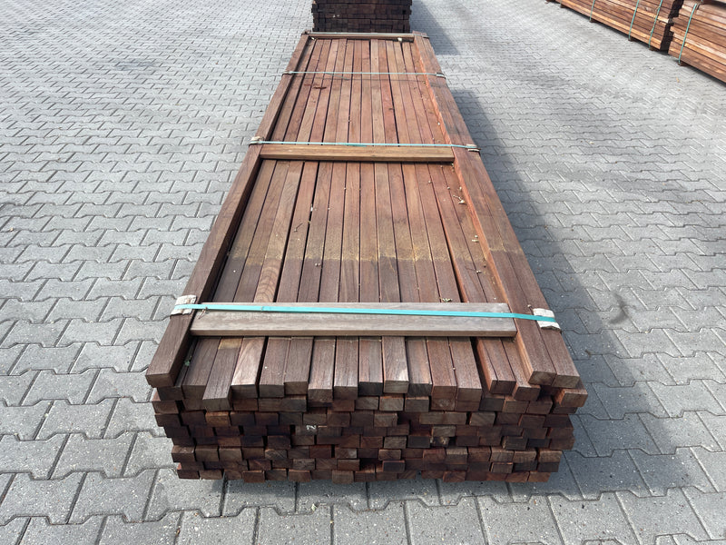 Okan Hardhouten Onderregels Geschaafd 42x57mm - Lengte 395cm, 139 stuks