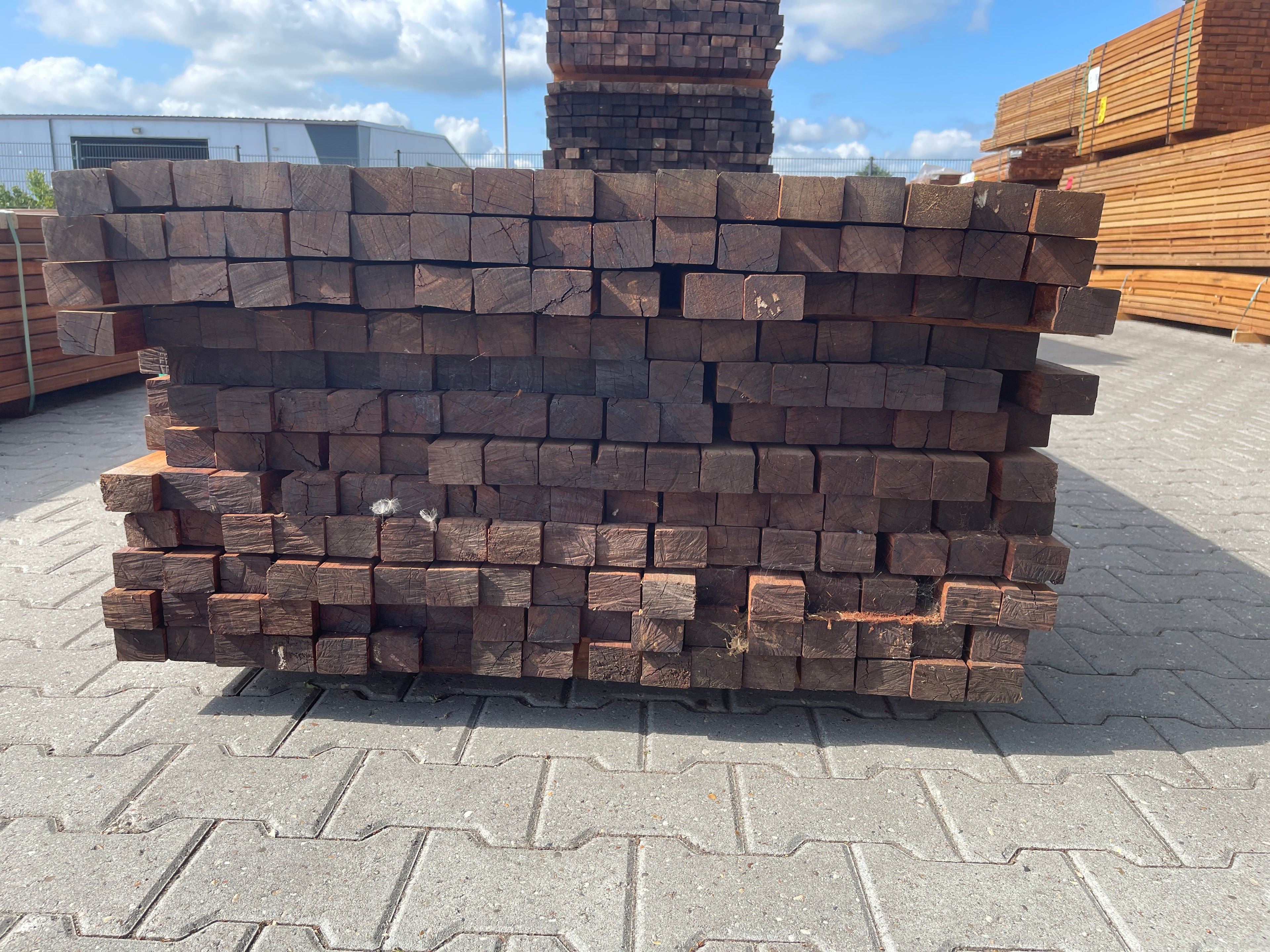 Okan Hardhouten Onderregels Geschaafd 42x57mm - Lengte 335cm, 204 stuks