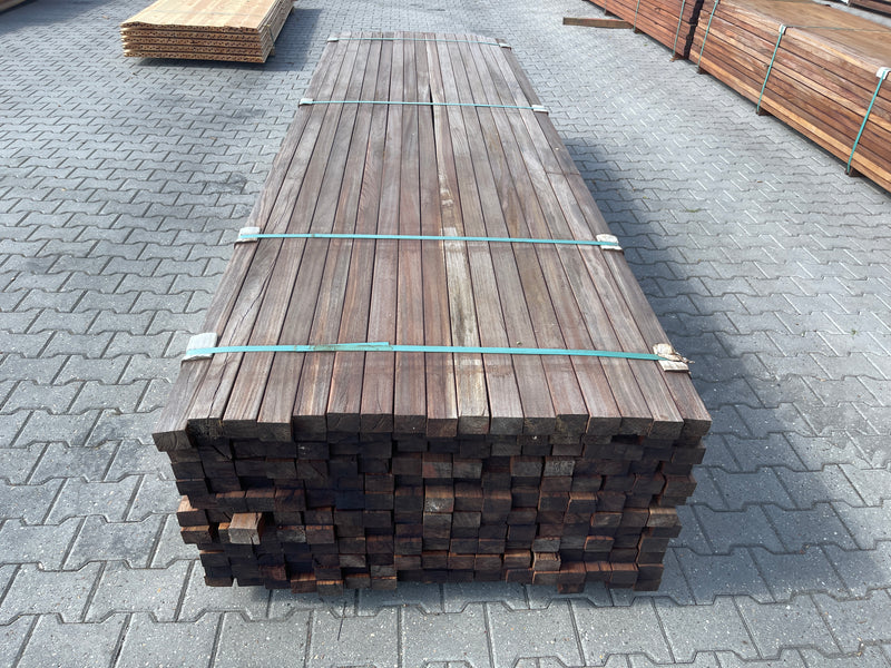Okan Hardhouten Onderregels Geschaafd 42x57mm - Lengte 335cm, 102 stuks