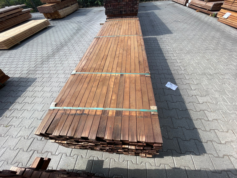 Okan Hardhouten Onderregels Geschaafd 42x57mm - Lengte 335cm, 102 stuks