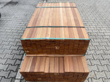 Guyana Teak Planken Geschaafd 27x70mm - Lengte 155-185cm, 346 stuks