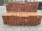 Guyana Teak Planken Geschaafd 27x70mm - Lengte 215-245cm, 289 stuks