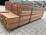 Guyana Teak Planken Geschaafd 27x70mm - Lengte 215-245cm, 289 stuks