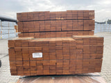 Guyana Teak Planken Geschaafd 27x70mm - Lengte 100-125cm, 347 stuks