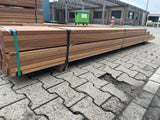 Guyana Teak Latten Geschaafd 27x40mm - Lengte 245-335cm, 196 stuks