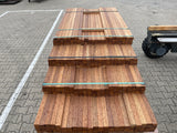 Guyana Teak Latten Geschaafd 27x40mm - Lengte 125-215cm, 292 stuks