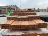 Guyana Teak Latten Geschaafd 27x40mm - Lengte 125-215cm, 292 stuks