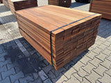 Guyana Teak Planken Geschaafd 21x145mm - Lengte 155cm, 189 stuks