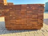 Guyana Teak Planken Geschaafd 21x145mm - Lengte 125cm, 189 stuks