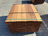 Guyana Teak Planken Geschaafd 21x145mm - Lengte 125cm, 189 stuks