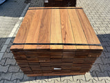 Guyana Teak Planken Geschaafd 21x145mm - Lengte 100cm, 189 stuks