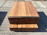 Guyana Teak Planken Geschaafd 21x145mm - Lengte 140-155cm, 196 stuks